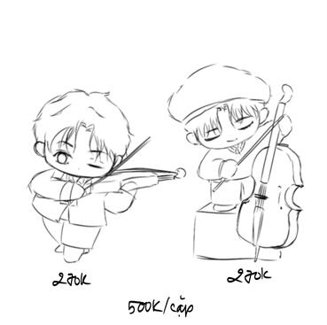 Violin 270k, Cello 270k